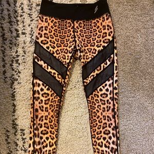 Leopard Print/Mesh DoYouEven Leggings